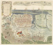 The siege of the city of Machilipatnam (Masulipatnam), 1675-1725. Creator: Anon.