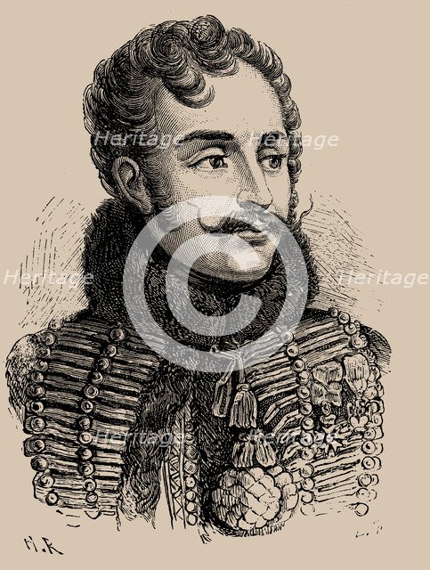 Antoine Charles Louis, Comte de Lasalle (1775-1809) , 1889.