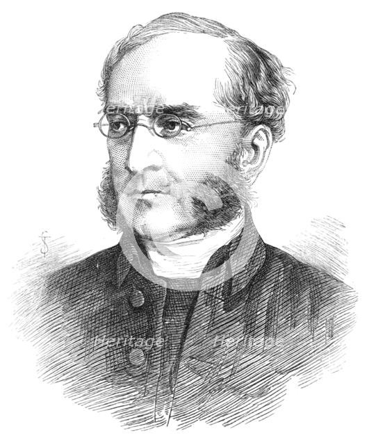 The late Rev. John Cumming, D.D., 1881. Creator: Unknown.