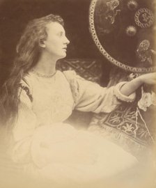 Elaine the Lily - Maid of Astolat, 1874. Creator: Julia Margaret Cameron.