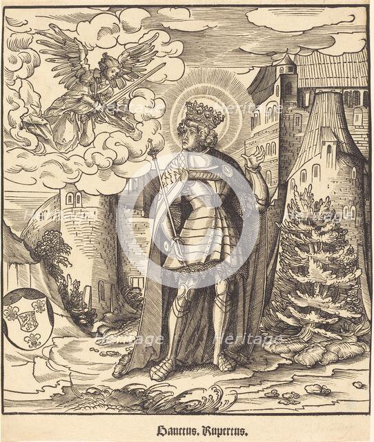 Saint Rupertus, 1516/1518. Creator: Leonhard Beck.