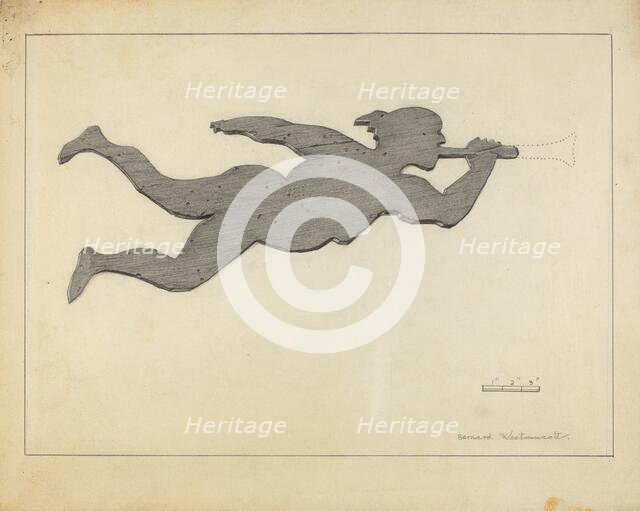 Weather Vane, c. 1936. Creator: Bernard Westmacott.