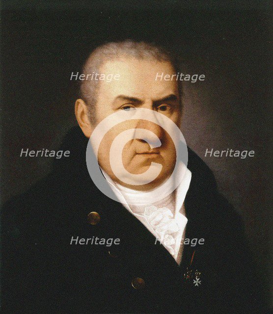 Portrait of the architect Giacomo Quarenghi (1744-1817), 1811.