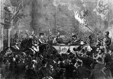 Arrival of the Emperor of Russia at Windsor, 1874. Creator: Unknown.