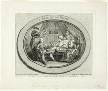 The Lunch at Ferney, 1775. Creator: Louis Joseph Masquelier.