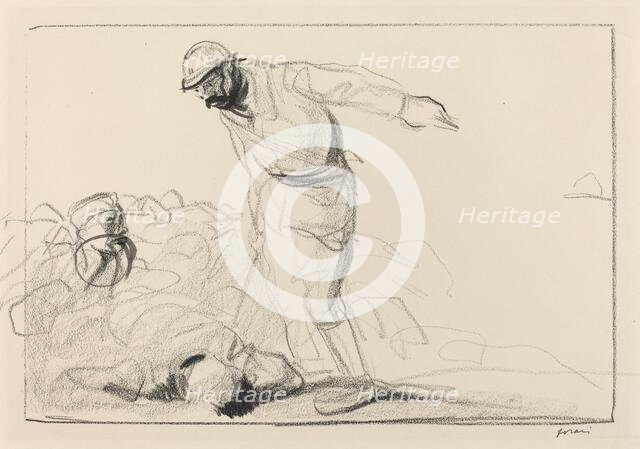 Lost Illusions, probably 1918. Creator: Jean Louis Forain.