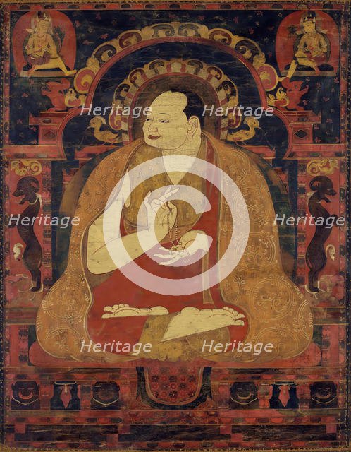 Portrait of a Lama, Possibly Dromton, last quarter of the 11th century. Creator: Unknown.