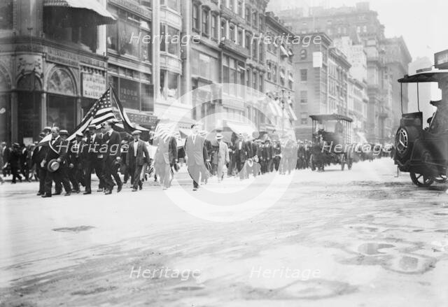 German Reservists, 4 Aug 1914. Creator: Bain News Service.