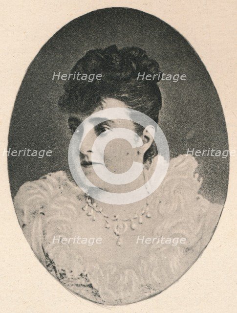 'Patti', c1890, (1895). Artist: F Jenkins Heliog.