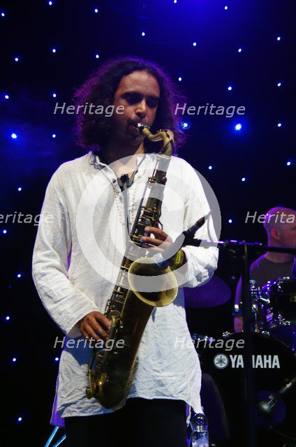 Idris Rahman, Love Supreme Jazz Festival, Glynde, East Sussex, 2013. Artist: Brian O'Connor