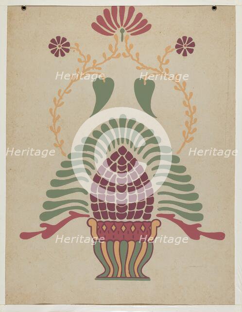 San Gabriel Mission Priest's Vestment from the portfolio "Decorative Art...",1935/1942. Creator: Unknown.