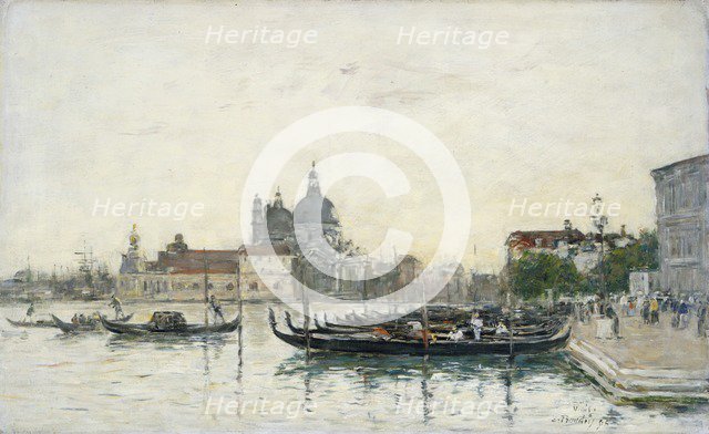 'Venice, the Molo', 1895.