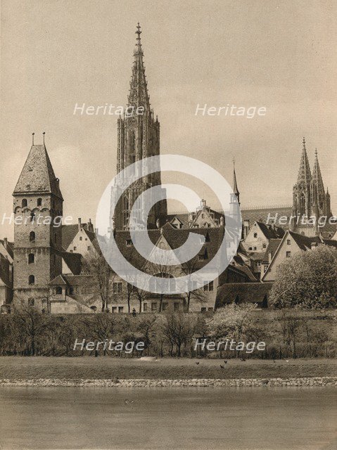 'Ulm. Cathedral - Metzger Tower', 1931. Artist: Kurt Hielscher.