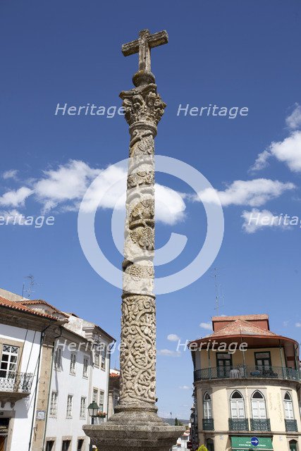City monument, Braganca, Portugal, 2009.  Artist: Samuel Magal