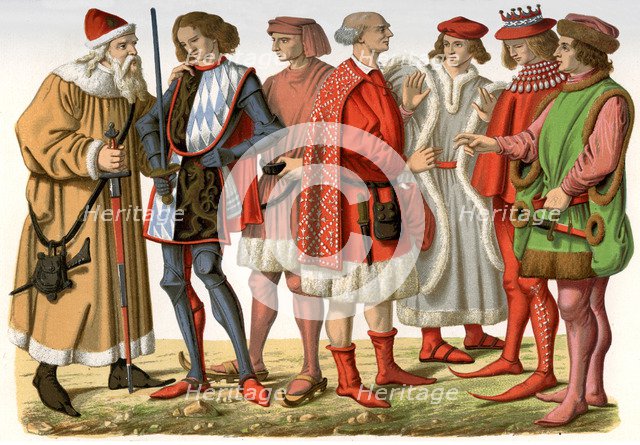 Dukes of Bavaria, Germany, 16th century (1849).Artist: Franz Kellerhoven