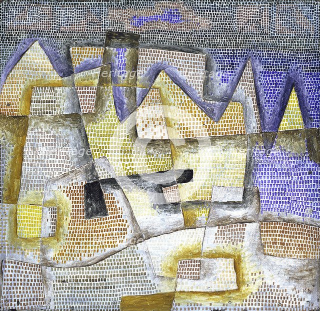 Rocky Coast. Artist: Klee, Paul (1879-1940)