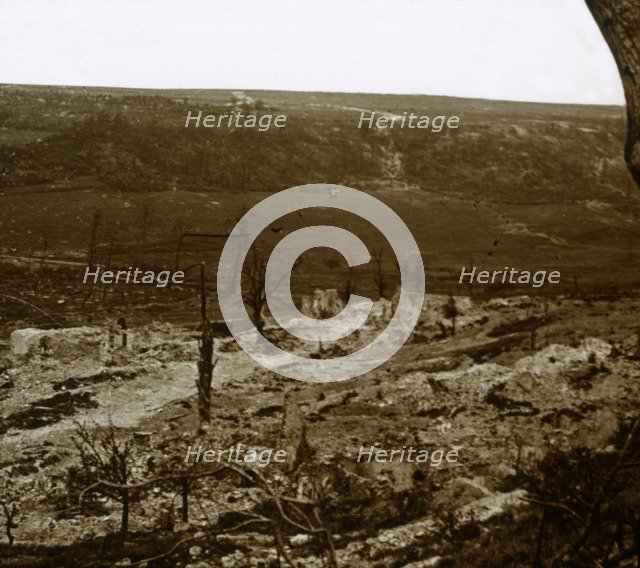 Chemin des Dames, northern France, c1914-c1918.  Artist: Unknown.