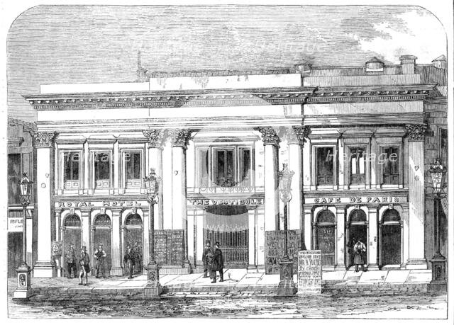 The Café de Paris, Melbourne, 1861. Creator: Unknown.