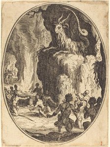 The Cult of the Demon, probably 1627. Creator: Jacques Callot.