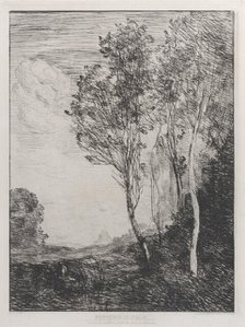 Souvenir of Italy (Souvenir d'Italie), 1866. Creator: Jean-Baptiste-Camille Corot.
