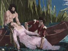 Death of Ophelia, 19th century. Creator: Unknown.