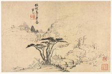 Landscapes in Various Styles after Old Masters, 1690. Creator: Mei Qing (Chinese, 1623-1697).