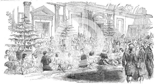 The Supper Room - New Year's Eve at the Mansion-House, [London], 1850.  Creator: Unknown.