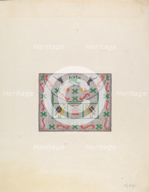 Purse, c. 1936. Creator: Cornelius Christoffels.