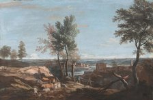 Extensive Pastoral Landscape, ca. 1700-1730. Creator: Marco Ricci.