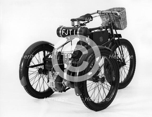 1898 De Dion tricycle. Creator: Unknown.