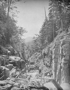 'The Flume, Franconia (White) Mountains, N.H.', c1897. Creator: Unknown.