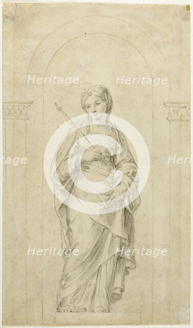 Saint Standing in a Niche, n.d. Creator: Unknown.