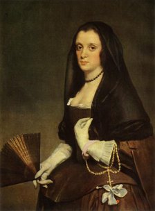 'The Lady with a Fan', c1640, (1946).  Creator: Diego Velasquez.
