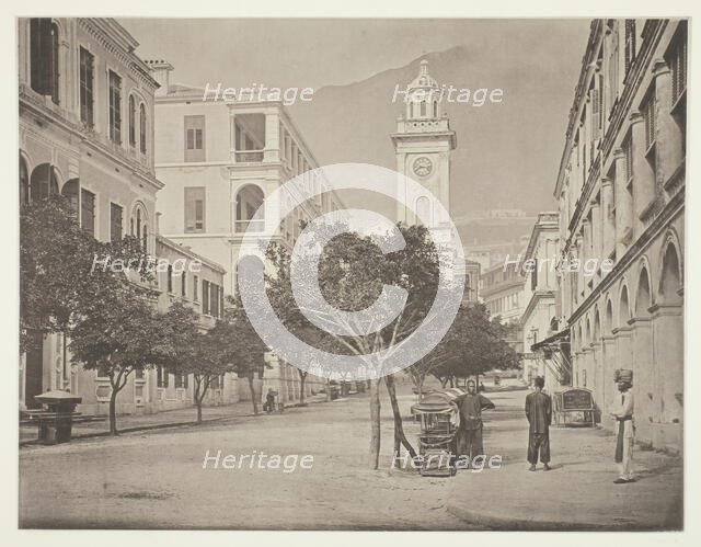 The Clock-Tower, Hong-Kong, c. 1868. Creator: John Thomson.