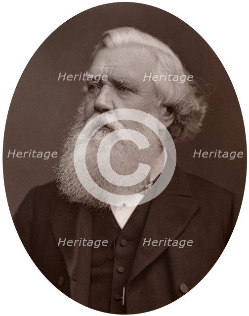 Right Hon Austen Henry Layard DCL, British Ambassador to Constantinople, 1877.Artist: Lock & Whitfield