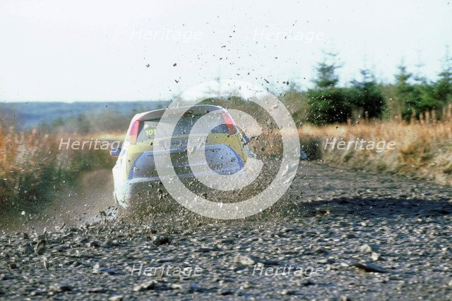 2002 Ford Focus WRC, Alistair Ginley. Network Q Rally. Artist: Unknown.