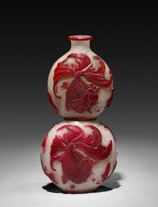 Gourd-Shaped Bottle, 1644-1912. Creator: Unknown.