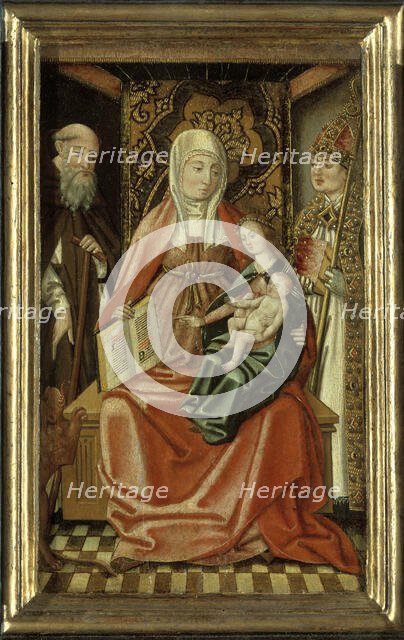 Saint Anne with Virgin and Child, ca. 1400-1425. Creator: Unknown.