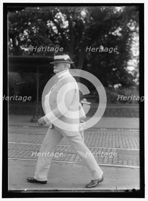 Senator Francis E. Warren, between 1910 and 1917. Creator: Harris & Ewing.