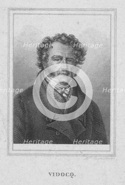 Eugène François Vidocq (1775-1857), c. 1830-1840. Artist: Coignet, Marie Gabrielle (1793-?)