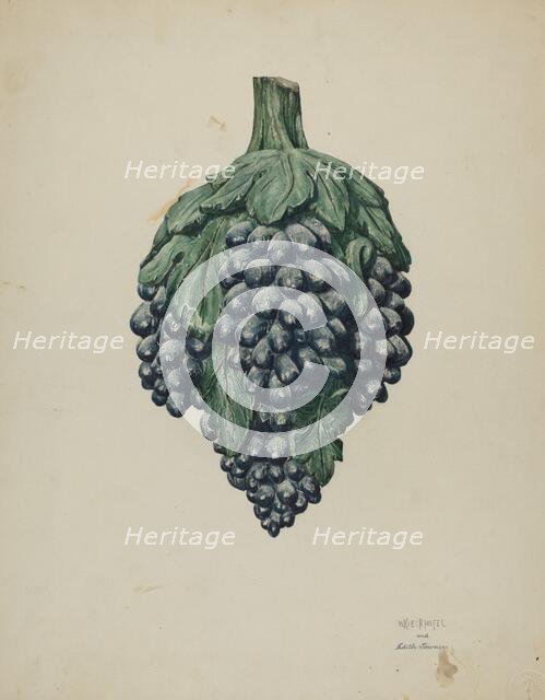 Wine Shop Emblem, c. 1940. Creator: William Kieckhofel.