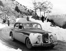 Jaguar MKVII 1953 Monte Carlo Rally. Creator: Unknown.