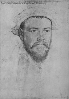 'Edward Stanley, Earl of Derby', c1532-1543 (1945). Artist: Hans Holbein the Younger.