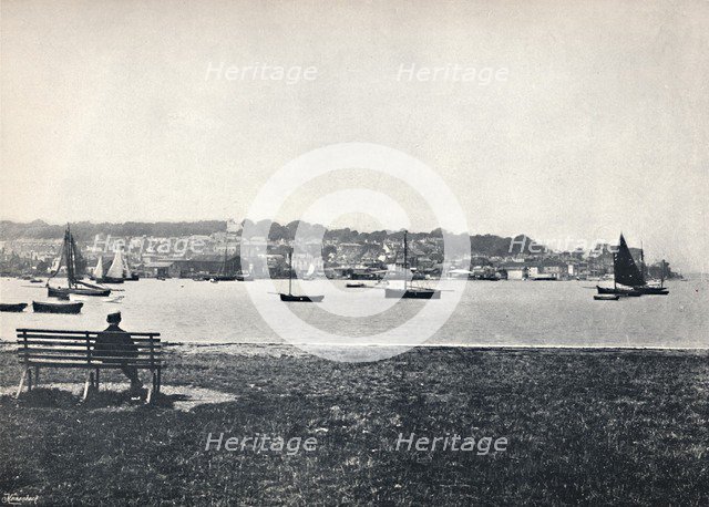 'West Cowes - View from East Cowes', 1895. Artist: Unknown.