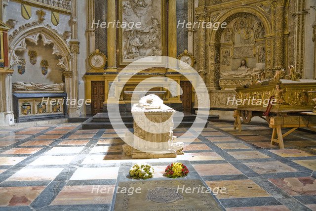 Tomb of Cardinal Alvarez de Albornoz, Toledo Cathedral, Spain, 2007. Artist: Samuel Magal