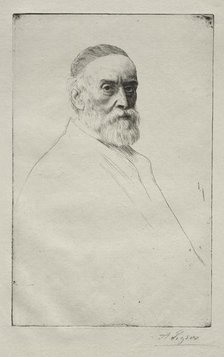 G. F. Watts. Creator: Alphonse Legros (French, 1837-1911).