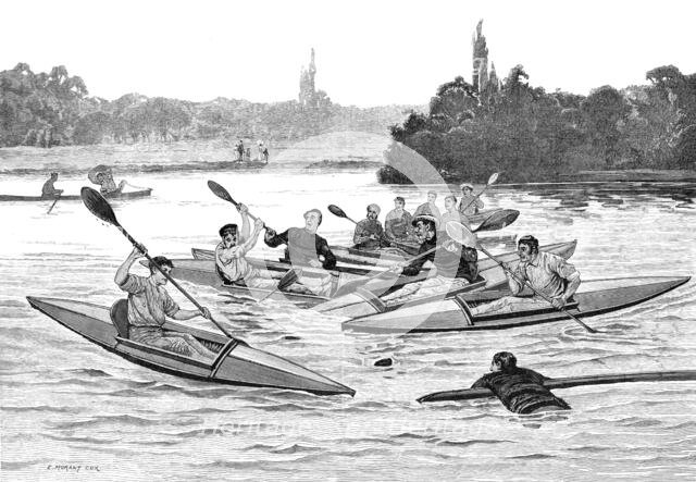 Water Polo, 1883. Creator: Unknown.