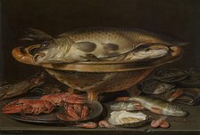 Still Life with Fish , ca 1612-1621. Creator: Peeters, Clara (1594-1658).