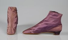 Boots, French, 1855-65. Creator: Unknown.