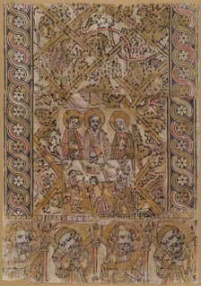 A Lectern Cloth with the Marriage at Cana, c. 1400. Creator: Unknown.